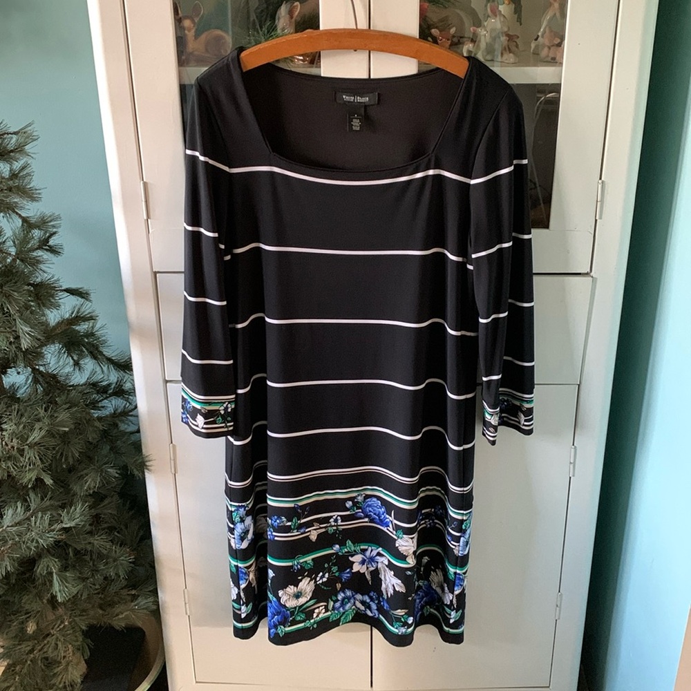 White House Black Market sz M dress euc